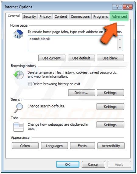 Technology Information Reset Internet Explorer Settings