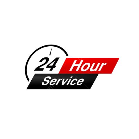 24 Hour Service Banner 24 Hours Service Banners Png Transparent