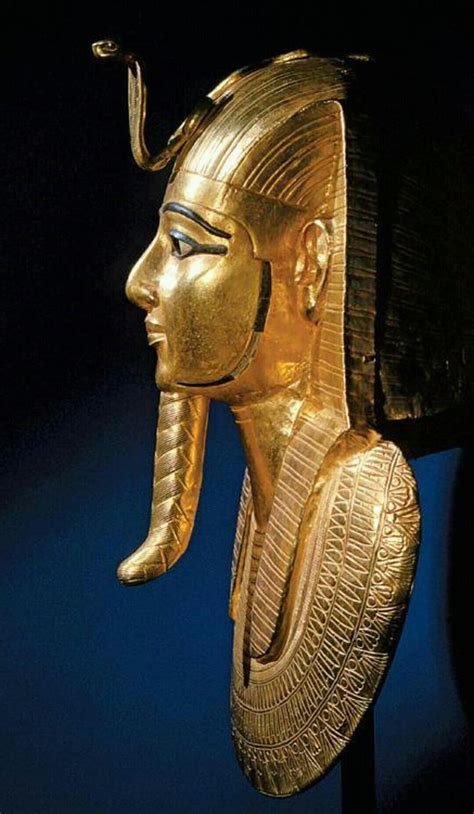 Gold Funerary Mask Of King Psusennes I 21 St Dynasty Tanis Egyptian Kings Egyptian