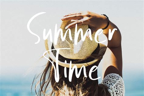 Summer Vibes Font - Dafont Free