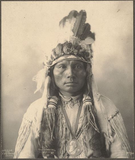 Three Fingers Cheyenne Frank A Rinehart Photography North American Indians Native