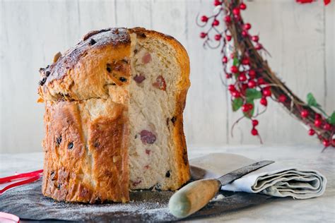 Panettone Is An Italian Christmas Tradition The Tall Dome Shaped Cake