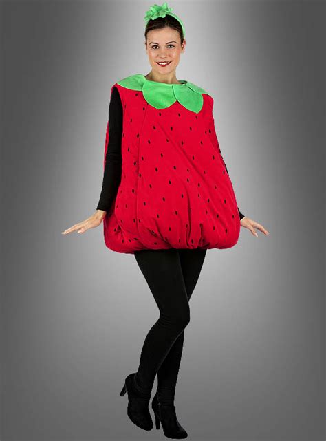 Erdbeere Kostüm Für Erwachsene Bei Kostümpalast