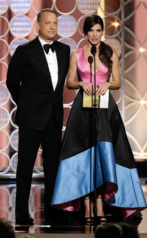 Tom Hanks Sandra Bullock From Golden Globes Best Worst Moments E News