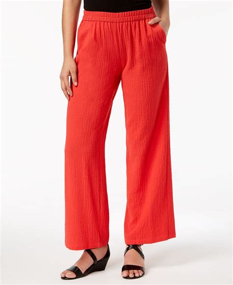 Jm Collection Pull On Wide Leg Pants Created For Macys And Reviews