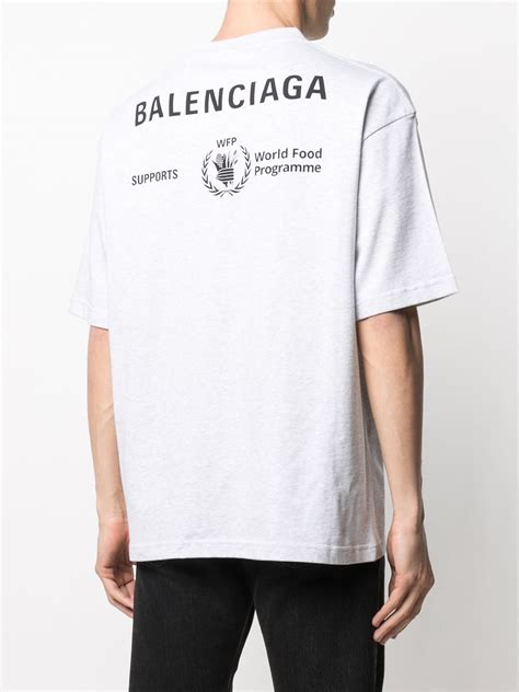 Balenciaga Wfp Printed T Shirt Farfetch
