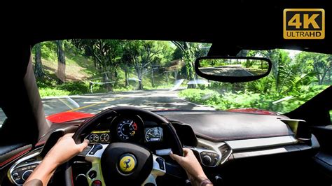 Ferrari 458 Italia POV Drive Amazing Sound ASMR Forza Horizon 5