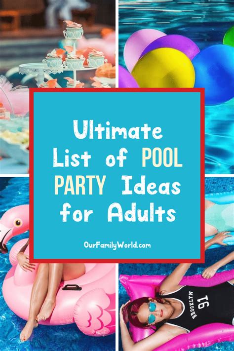 The 23 Best Ideas For Pool Party Ideas Adults Home Inspiration And Ideas Diy Crafts Quotes
