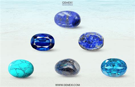 Blue Gemstones Meaning Benefits And Healing Properties Gemexi