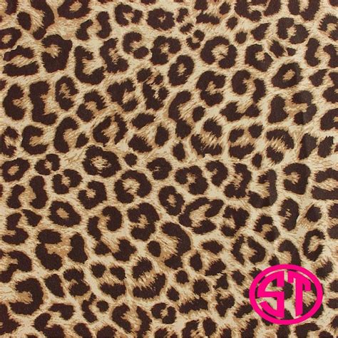 Leopard Print Printed Vinyl Or Htv To Use In Vinyl Cutter