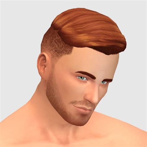 The Sophisticut Male Hairstyle Sims Sims 4 Cc Skin