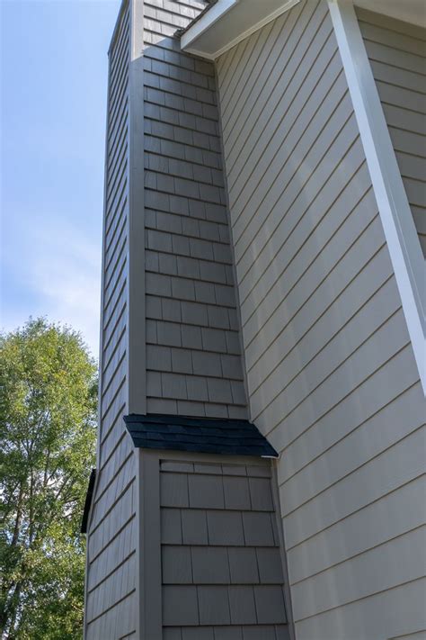 A Chimney Never Looked So Good Exterior Siding Options Siding