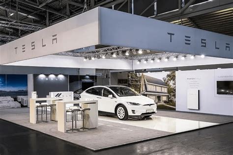 Exhibition Stand In Munich For Tesla Wwm