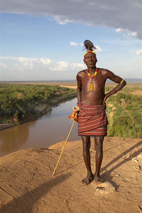 African Man Editorial Photography Image Of River Africa