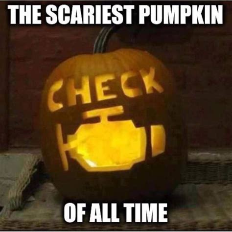 Scary Pumpkin Halloween Funny Car Memes Truck Memes Car Memes