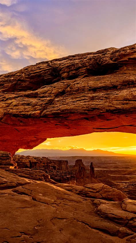 Wallpaper Mesa Arch Utah Usa Mountains Sunrise 8k Nature 16285
