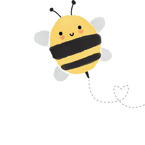 Cute Bee Clipart Gif Janainataba