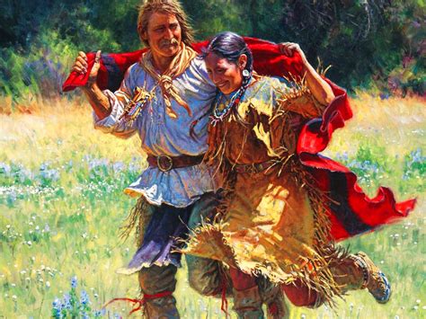 Native American Western Indian Art Artwork Painting People Warrior