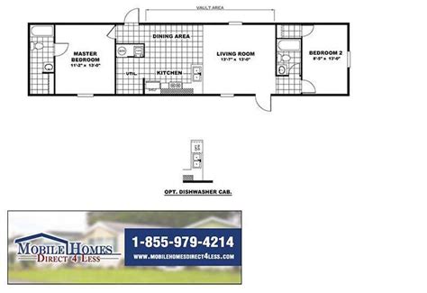 TruMH Delight - TRR14602A 2 Bedroom Mobile Home For Sale