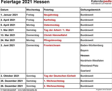Feiertage Hessen 2022 2023 Und 2024 Mit Druckvorlagen