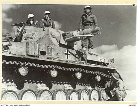 South African Troops With A Captured German Panzerkampfwagen Iv Ausf D
