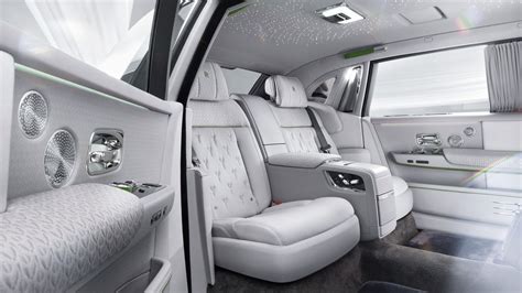 Bespoke Rolls Royce Phantom Platino Has Seats Made From Bamboo Fabric