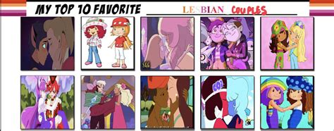 My Top 10 Lesbian Couples Lgbt Month 11 By Smochdar On Deviantart