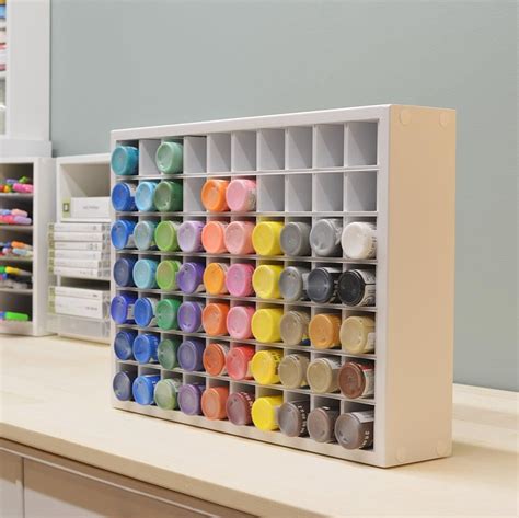 Craft Paint Organizer Holds 70 Paint Organization Craft Storage