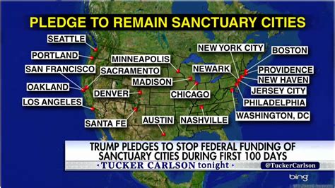 Fox News Sanctuary City Map Living Room Design 2020