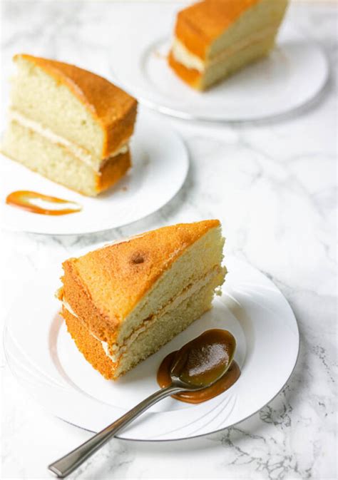 Easy Vanilla Sponge Cake My Active Kitchen