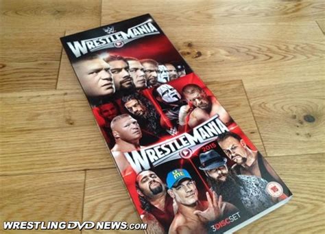 Exclusive Photos Limited Edition Wwe Wrestlemania 31 Dvd Alternate