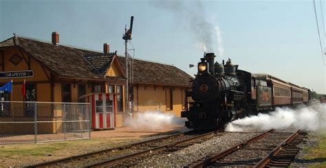 Grapevine Vintage Railroad Train Railroad History Location Photography