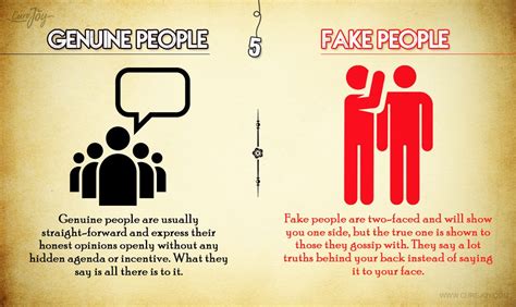 8 Differences Between a Genuine Person And A Fake Person That You Should Watch Out For