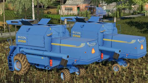 Bizon Rekord Z058 Nh Diy V10 Ls19 Farming Simulator
