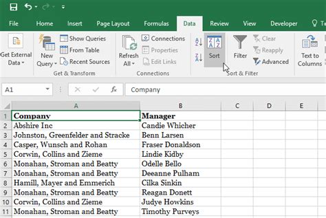 Como Classificar Dados No Excel Organize Seus Dados Alguns Cliques Curso De Excel