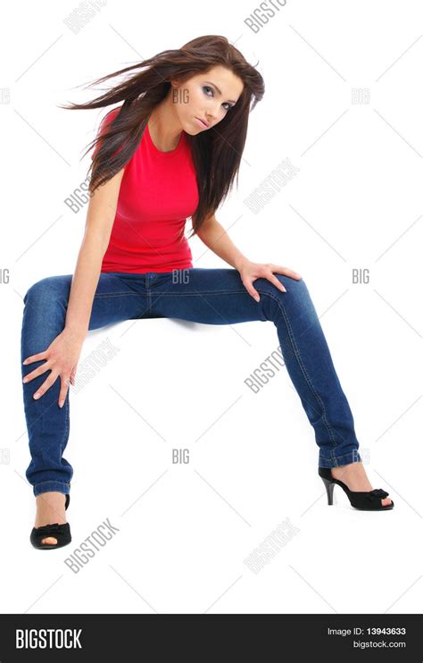 Sexy Girl Jeans Image Photo Free Trial Bigstock