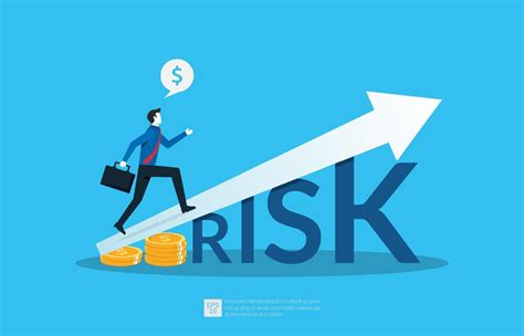 High Risk High Return Concept Confident Smart Businessman Investor