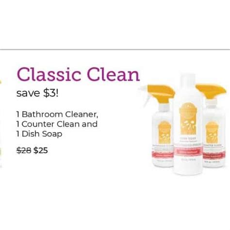 Scentsy Classic Clean Bundle Counter Clean Bathroom Cleaner And