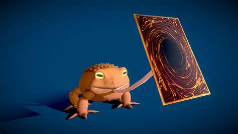 Poison Draw Frog Yugioh Buy Royalty Free 3d Model By Yanez Designs
