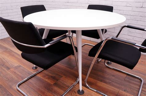 Herman Miller Abak Round Meeting Table Office Resale
