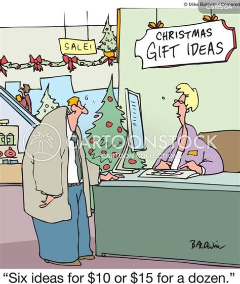 xmas shopping cartoons and comics funny pictures from cartoonstock