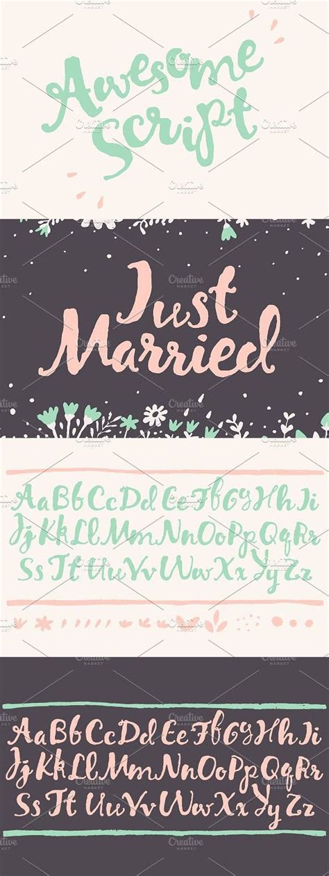 Awesome Script Romantic Fonts Wedding Fonts Wedding Card Templates