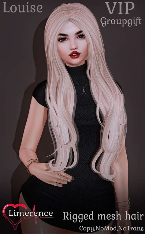 Louise Hair November 2018 Group T By Limerence Group Ts Sims 4