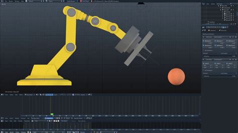 Robot Arm Animation Wip Youtube