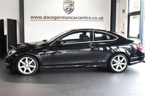 Used 2014 Black Mercedes Benz C Class Coupe 16 C180 Amg Sport Edition