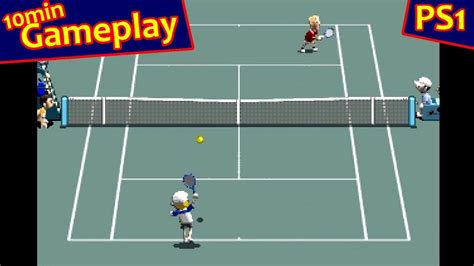 Tennis Ps1 Gameplay Youtube