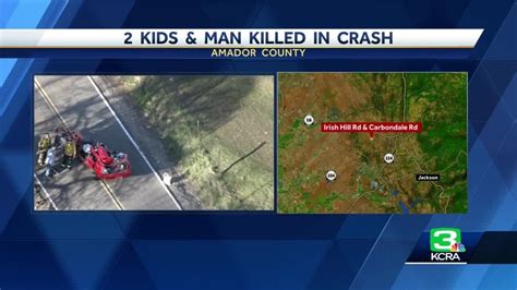 Driver Was Speeding Kids Werent Restrained In Amador County Crash
