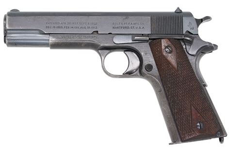 Colt M1911 45acp Sn345795 Mfg1918 Commercialmilitary Old Colt