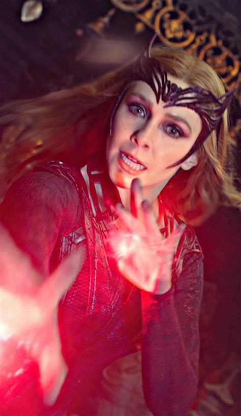 Wanda Maximoff In Doctor Strange Multiverse Of Madness Wallpaper K Scarlet Witch Marvel Dc