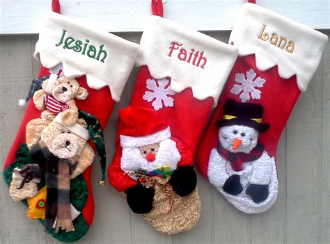 Lovely Christmas Stockings At Your Doorstep Godfather Style